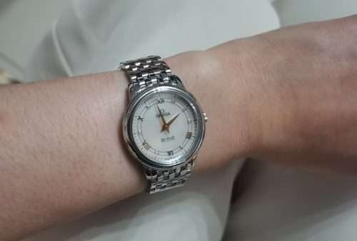 omega De Ville Ladies 27mm Quartz Stainless Steel Watch photo review