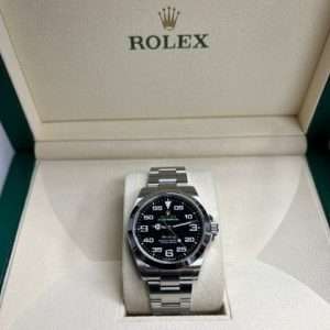 Rolex Air-king m116900-0001 40mm Men’s Automatic Black Dial photo review